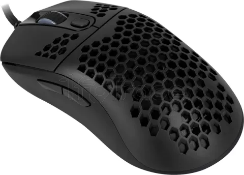 Photo de Souris filaire Gamer Arozzi Favo Ultra Light RGB (Noir)