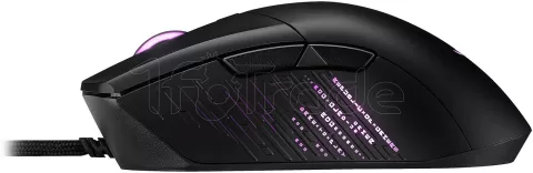 Photo de Souris filaire Gamer Asus Rog Gladius III RGB (Noir)