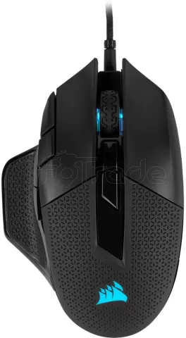 Photo de Souris filaire Gamer Corsair Nightsword RGB (Noir)