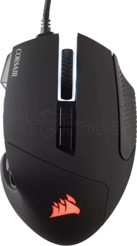 Photo de Souris filaire Gamer Corsair Scimitar Elite RGB (Noir)