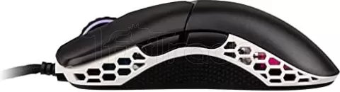 Photo de Souris filaire Gamer Ducky Feather Omron RGB (Noir/Blanc)