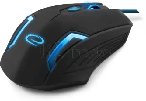 Photo de Souris filaire Gamer Esperanza MX205 Fighter (Noir/Bleu)