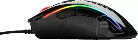 Photo de Souris filaire Gamer Glorious Model D Minus (D-) RGB (Noir Brillant)