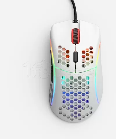 Photo de Souris filaire Gamer Glorious PC Gaming Race Model D RGB (Blanc)