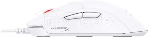 Photo de Souris filaire Gamer HyperX Pulsefire Haste 2 RGB (Blanc)