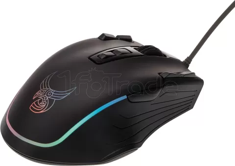 Photo de Souris filaire Gamer L33T Gaming Mjolnir RGB (Noir)