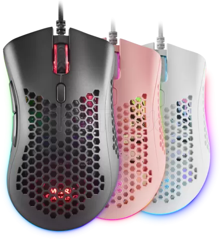 Photo de Souris filaire Gamer Mars Gaming MMEX RGB (Noir)