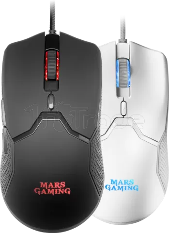 Photo de Souris filaire Gamer Mars Gaming MMV RGB (Noir)