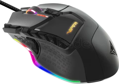 Photo de Souris filaire Gamer Patriot Viper V570 Blackout RGB (Noir)