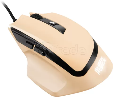 Photo de Souris filaire Gamer Sharkoon Shark Force (Beige)