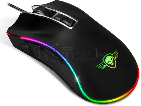 Photo de Souris filaire Gamer Spirit of Gamer Pro-M6 RGB (Noir)