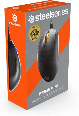 Photo de Souris filaire Gamer SteelSeries Prime Mini RGB (Noir)