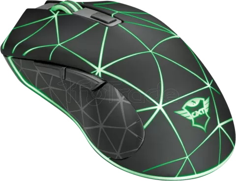 Photo de Souris filaire Gamer Trust GXT133 Locx RGB (Noir)