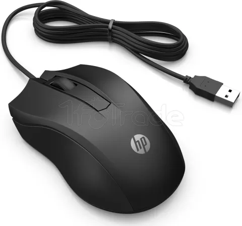 Photo de Souris filaire HP 100 (Noir)