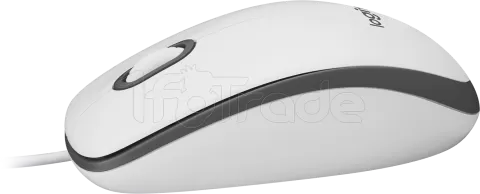 Photo de Souris filaire Logitech M100 (Blanc)