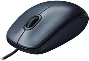 Photo de Souris filaire Logitech M100 (Noir/Gris)