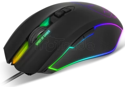 Photo de Souris filaire Spirit of Gamer Elite-M40 RGB (Noir)