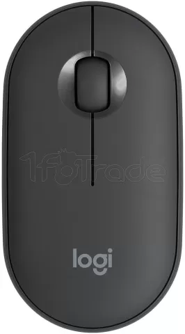 Photo de Souris sans fil Bluetooth Logitech Pebble M350 (Noir)