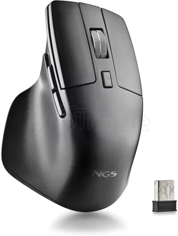 Photo de Souris sans fil Bluetooth NGS Hit-RB (Noir)