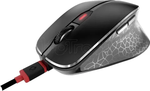 Photo de Souris sans fil ergonomique Cherry MW 8C Ergo (Noir/Gris)