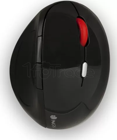 Photo de Souris sans fil ergonomique NGS Evo Ergo (Noir)