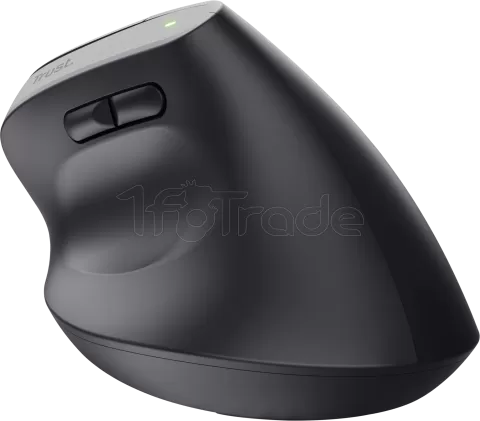 Photo de Souris sans fil ergonomique Trust Bayo+ (Noir)