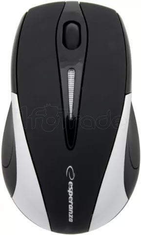 Photo de Souris sans fil Esperanza EM101S (Noir/Argent)