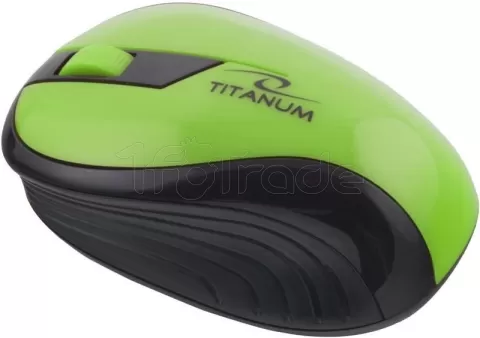 Photo de Souris sans fil Esperanza Titanum Raimbow 3D TM114G (Noir/Vert)