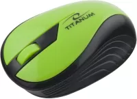 Photo de Souris sans fil Esperanza Titanum Raimbow 3D TM114G (Noir/Vert)