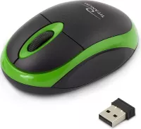 Photo de Souris sans fil Esperanza Titanum Vulture 3D TM116G (Noir/Vert)