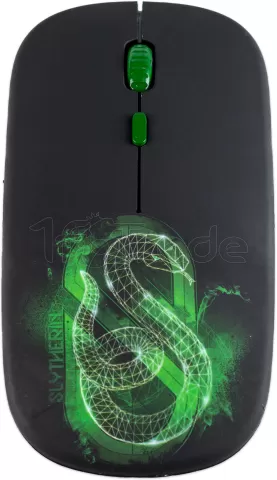 Photo de Souris sans fil Freaks and Geeks Harry Potter Serpentard (Noir)