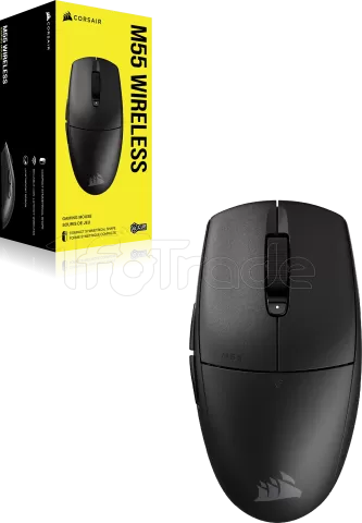 Photo de Souris sans fil Gamer Corsair M55 (Noir)