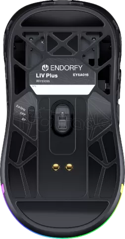 Photo de Souris sans fil Gamer Endorfy Liv Plus RGB (Noir)