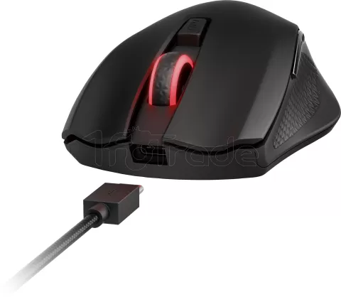 Photo de Souris sans fil Gamer HP Omen Vector RGB (Noir)