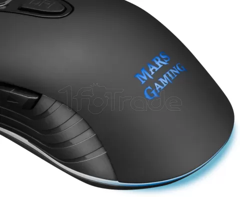 Photo de Souris sans fil Gamer Mars Gaming MMW2 RGB (Noir)