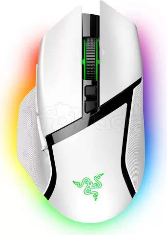 Photo de Souris sans fil Gamer Razer Basilisk V3 Pro RGB (Blanc)