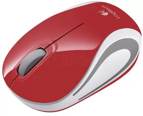 Photo de Souris sans fil Logitech Cordless Laser M187 (Rouge)