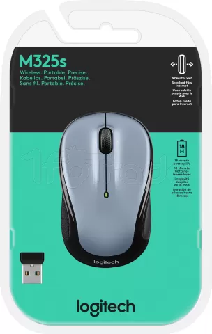 Photo de Souris sans fil Logitech M325S (Noir/Gris)