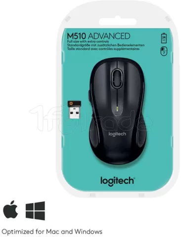 Photo de Souris sans fil Logitech M510 (Noir)