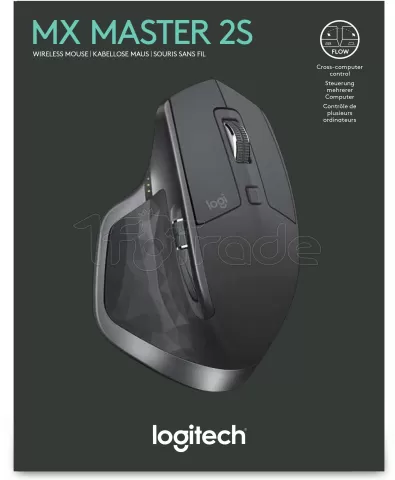 Photo de Souris sans fil Logitech MX Master 2S (Noir)