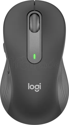 Photo de Souris sans fil Logitech Signature M650 L Business pour droitier (Noir/Gris)