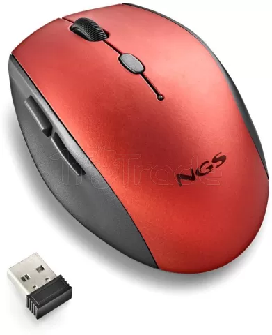 Photo de Souris sans fil NGS Bee (Rouge)