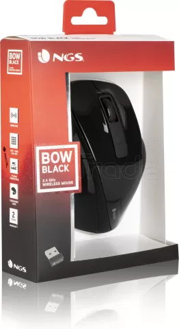 Photo de Souris sans fil NGS Bow (Noir)