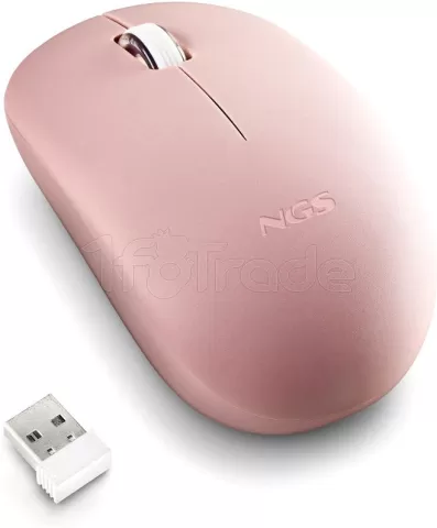 Photo de Souris sans fil NGS Fog Pro (Rose)