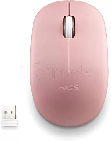 Photo de Souris sans fil NGS Fog Pro (Rose)