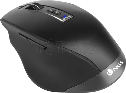 Photo de Souris sans fil rechargeable NGS Blur-RB Multimode (2.4 Ghz + Bluetooth) (Noir)