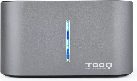 Photo de Station d'accueil USB 3.1 TooQ TQDS-805 pour 2x S-ATA (Gris)