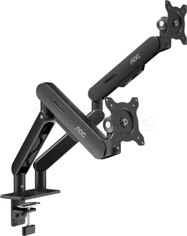 Photo de Support double-écran à fixer AOC AM420 17"-34" (9kg max) (Noir)