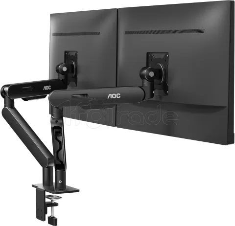 Photo de Support double-écran à fixer AOC AM420 17"-34" (9kg max) (Noir)