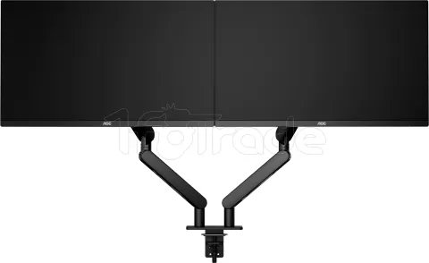 Photo de Support double-écran à fixer AOC AM420 17"-34" (9kg max) (Noir)